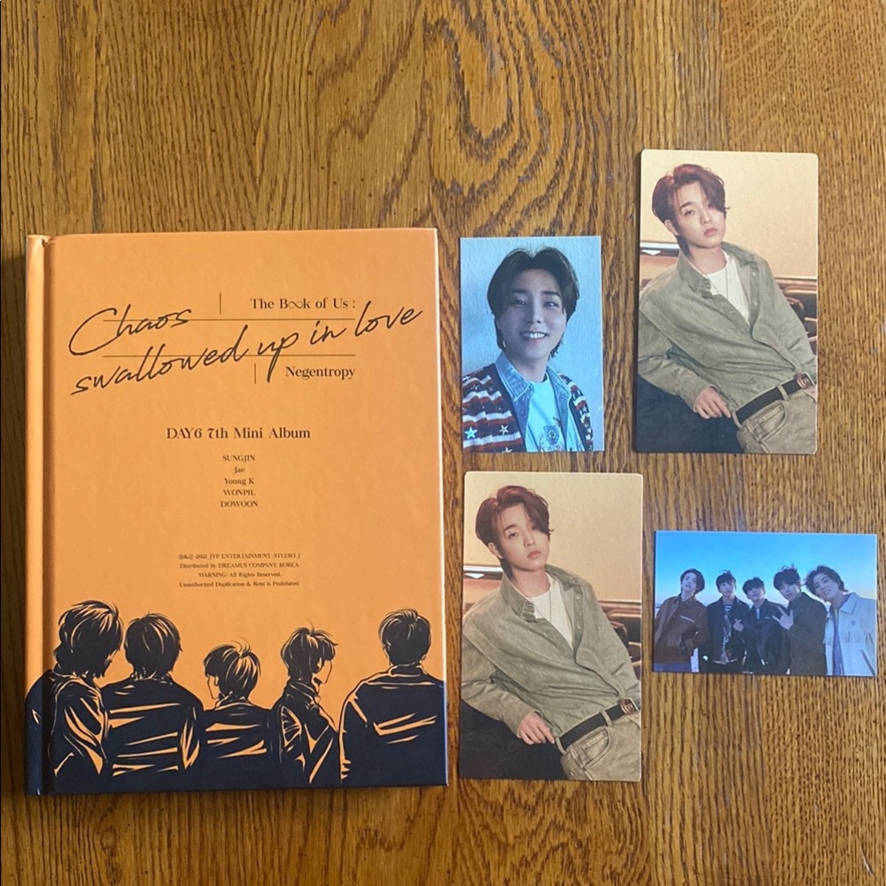 The Book of Us : Negentropy
Swallowed Up in Love DAY 6 7th Mini Album
2021
